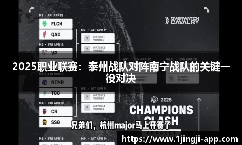 2025职业联赛：泰州战队对阵南宁战队的关键一役对决